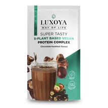 Luxoya Vegán Protein Complex 30 g - Csokoládé-Mogyoró ízű - Hűségpontos akció - 16 pont