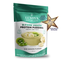 Luxoya Vegán Protein Pudding (Rostpuding fehérjével) 450 g - Kivi-Banán ízű - Hűségpontos akció - 200 pont