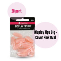 CN Display Tips Big Cover Pink Oval - Hűségpont Akció - 28 pont