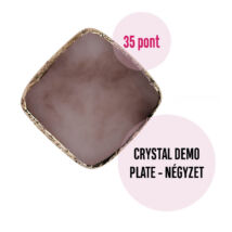 CN Crystal Demo Plate - Négyzet - Hűségpont Akció - 35 pont