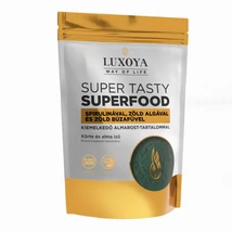 Luxoya Super Tasty Superfood (Étrend-kiegészítő italpor) 300 g - Körte-alma ízesítésű