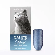 BB Hema Free Cat Eye Pearl Géllakk 4 ml - Blue