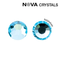 CN Nova Crystals Strasszkő SS3 (1,4 mm) - Aquamarine