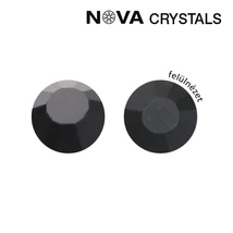 CN Nova Crystals Strasszkő SS8 (2,4 mm) 100 db - Black