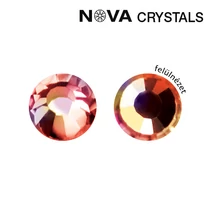 CN Nova Crystals Strasszkő SS8 (2,4 mm) - Coral AB