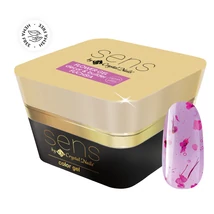 CN SENS Flower Hema Free Díszítő és Építőzselé 5 ml - Fuchsia