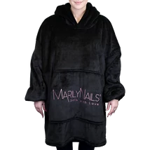 MarilyNails Hoodie – Pulóver takaró, fekete