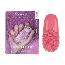 CN Swarovski Crystal Pixie - Petite Rose Shimmer