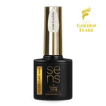 CN SENS GOLDEN FLAKE base gel (Alapozó zselé) - White 10 ml