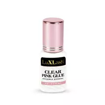 LuXLash Clear Pink Glue 5 ml