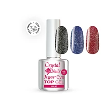 CN Hema Free Tiger Eye Silk Top Gel (Fényzselé) 4 ml