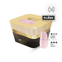 CN Sens Flash Hema Free Builder Gel (Építőzselé) 12 ml - Milky Rose