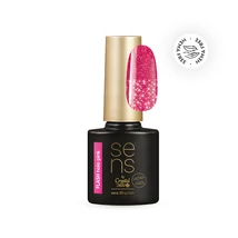 CN SENS Hema Free 3G Polish Flash géllakk 4 ml - Holo Pink