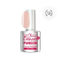 CN Liquid Fusion (Ecsetes építőzselé) 13 ml - Milky Rose