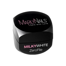 MN Hema Free ZeroFile Építőzselé 40 ml - Milky White
