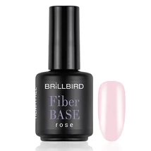 BB Fiber Base Hema Free Gel (Üvegszálas alapozózselé) 15 ml - Rose