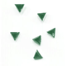 CN Strassz Háromszög Mintázott 50 db #Zöld