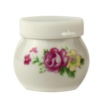 BB Virágos Porcelán Tégely