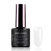 BB Liquid Future Polygel (Ecsetes építőzselé) 8 ml - Latte White