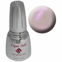 CN Top Shine (Csillámos fényzselé) 15 ml - Diamond Violet