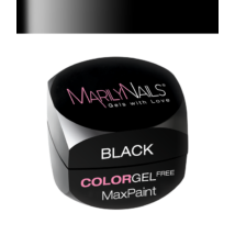 MN MaxPaint Díszítőzselé 3 ml - Black