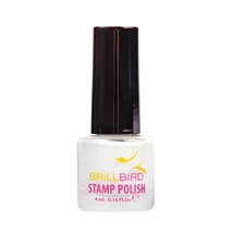 BB Stamp polish - white dejavu