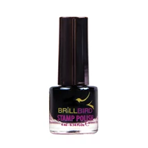 BB Stamp polish - black dejavu