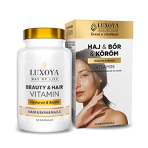 Luxoya Beauty & Hair Vitamin (Haj- Bőr és Köröm vitamin) - 60 db