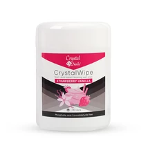 CN CrystalWipe - Köröm- és Kéztisztító nedves törlőkendő (Epres-Vaníliás)