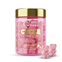 Luxoya Női Cycle Comfort Gumivitamin 60 db  - Földieper ízű