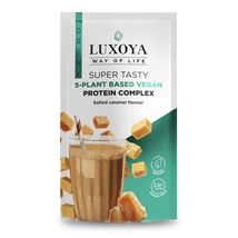 Luxoya Vegán Protein Complex (Fehérje italpor) 30 g - Sós karamella ízű