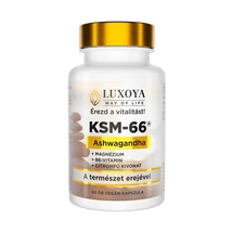 Luxoya KSM-66 Ashwagandha Étrend-kiegészítő Kapszula 60 db