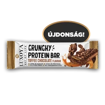 Luxoya Crunchy Protein Bar (Fehérje szelet) 45 g - Karamella-Csokoládé ízű