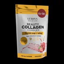 Luxoya Beauty Collagen Complex (Kollagén italpor) 300 g - Eper-hibiszkusz ízű