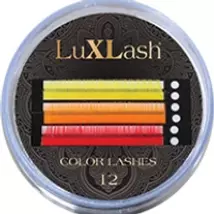 LuXLash Color Lash - 10 mm - Casablanca Sunset