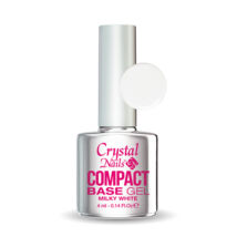 CN Compact Base Gel (Körömerősítő és Alapozó zselé) 4 ml - Milky White