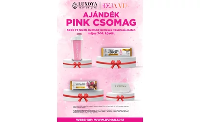Luxoya Pink Ajándékcsomag!