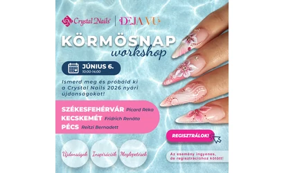 Crystal Nails Körmösnap programváltozás!