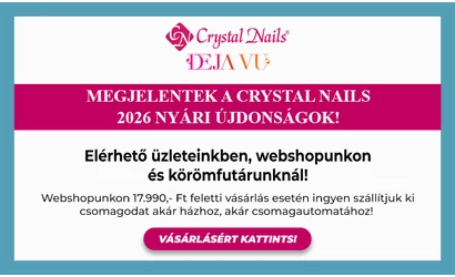 Megjelentek a Crystal Nails 2026 Nyár újdonságok!