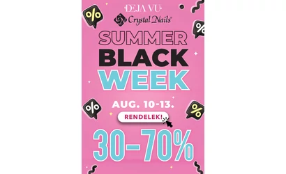 Crystal Nails Summer Black Friday!
