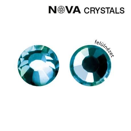 CN Nova Crystals Strasszkő SS3 (1,4 mm) - Aquamarine AB