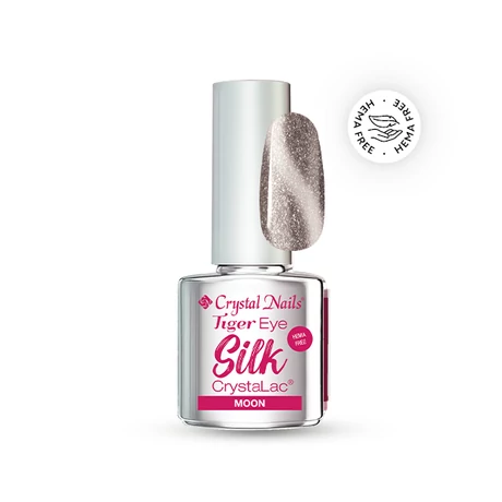 CN Tiger Eye Silk Hema Free Crystalac (géllakk) 4 ml - Moon