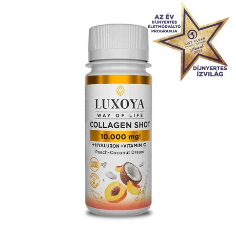 Luxoya Collagen Shot 60 ml - Őszibarack-Kókusz ízű