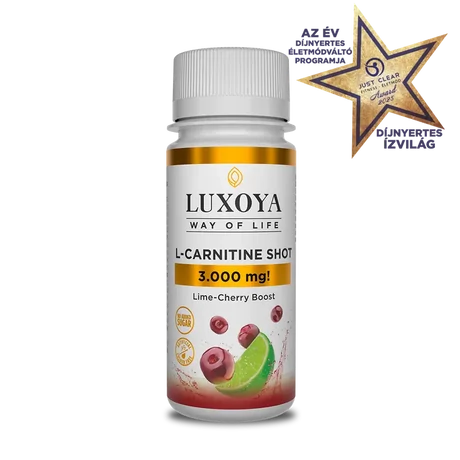 Luxoya L-Carnitine Shot (Folyékony L-Karnitin) 60 ml - Meggy-Lime ízű