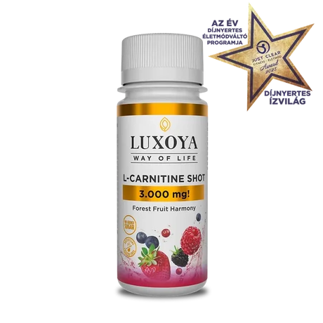 Luxoya L-Carnitine Shot (Folyékony L-Karnitin) 60 ml - Erdei gyümölcs ízű