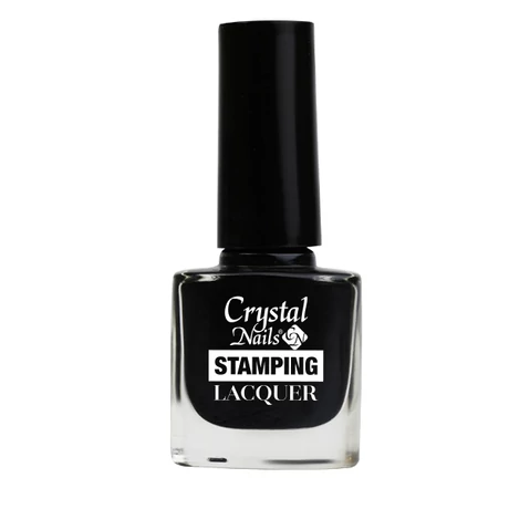 CN Stamping lacquer-fekete dejavu