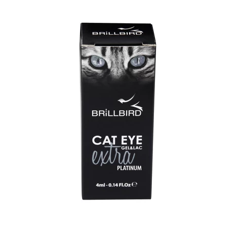 BB Cat Eye Extra Géllakk 4 ml - Platinum