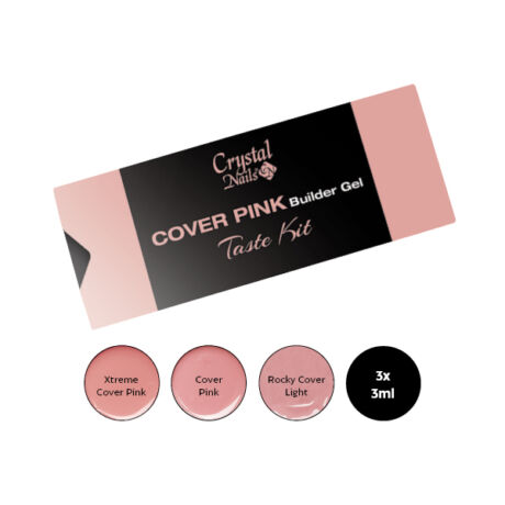 CN Cover Pink Építőzselé Taste Készlet