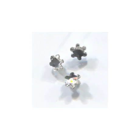 CN Swarovski Elements Díszítő elem SS5 (5 mm) - Virág 001AB