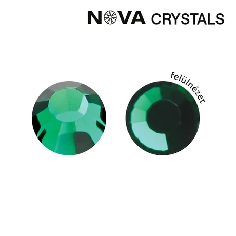 CN Nova Crystals Strasszkő SS3 (1,4 mm) 100 db - Emerald